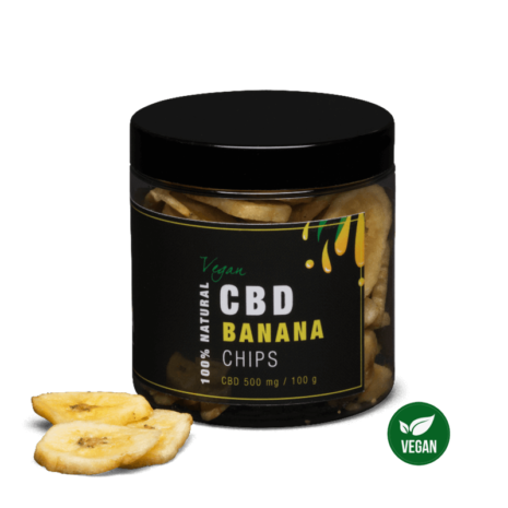 Chips de Banane CBD 100g (500mg)