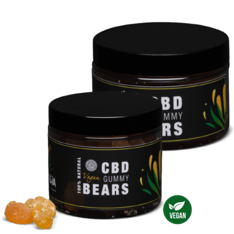 Combined CBD Vegan Gummy Bears 10mg Vegan